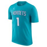 Jordan NBA Charlotte Hornets Tee - Blu - Maglietta a maniche corte