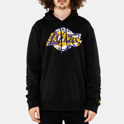 NEW ERA NBA Infill TM Logo Hoody Los Angeles Lakers Black - Nero - Hoodie