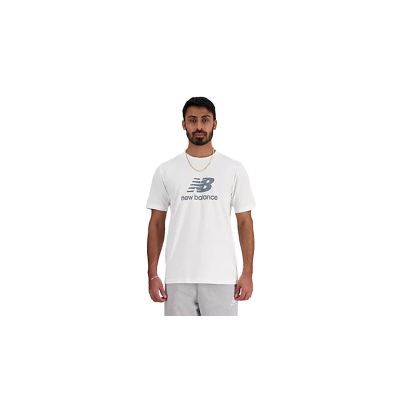 New Balance Sport Essentials Logo T-Shirt - Blanc - Maglietta a maniche corte