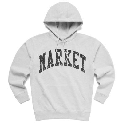 Market Arc Puff Ash Grey - Grigio - Hoodie