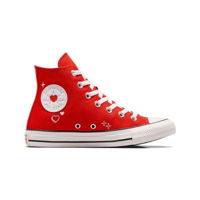 Converse Chuck Taylor All Star Y2K Heart High Top - Rosso - Scarpe