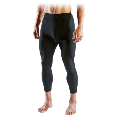 McDavid Elite Compression 3/4 Tight Pants Black - Nero - Pantaloni