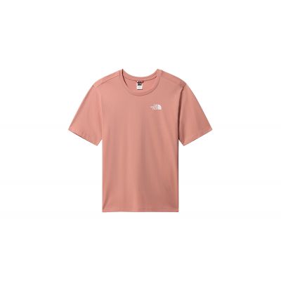 The North Face W Relaxed Simple Dome T-shirt - Rosa - Maglietta a maniche corte