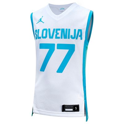 Jordan Slovenia Youth Luka Dončić Home Limited Jersey - Blanc - Maglia
