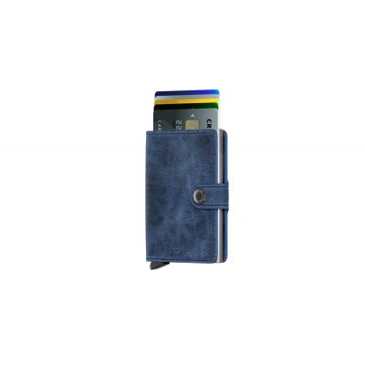 Secrid Miniwallet Vintage Blue - Blu - Accessori