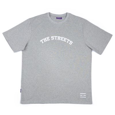 The Streets Grey Tee - Grigio - Maglietta a maniche corte