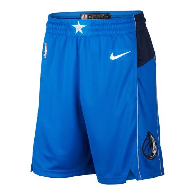 Nike NBA Dri-FIT Dallas Mavericks Icon Edition Swingman Shorts - Blu - Pantaloncini