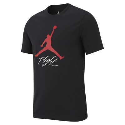 Jordan Jumpman Flight Tee Black - Nero - Maglietta a maniche corte
