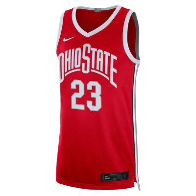 Nike Dri-FIT College Ohio State LeBron James Limited Jersey - Rosso - Maglia