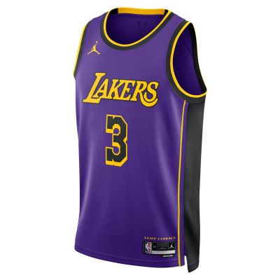 Jordan Dri-FIT Anthony Davis Los Angeles Lakers Statement Edition 2022 Swingman Jersey Field Purple - Viola - Maglia