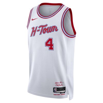 Nike Dri-FIT NBA Houston Rockets Jalen Green City Edition 23/24 Swingman Jersey - Blanc - Maglia