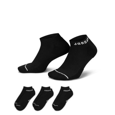 Jordan Everyday No-Show 3-Pack Socks Black - Nero - Calzini