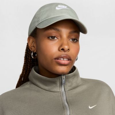 Nike Club Unstructured Futura Wash Cap Jade Horizon - Verde - Cappello