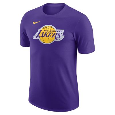 Nike NBA Los Angeles Lakers Essential Logo Tee Field Purple - Viola - Maglietta a maniche corte