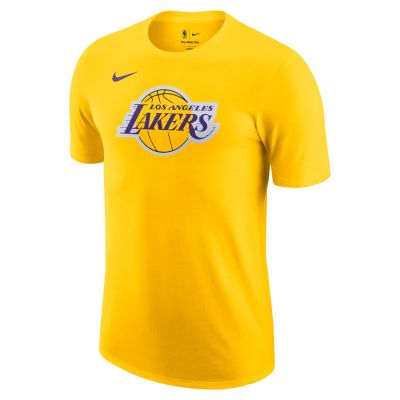 Nike NBA Los Angeles Lakers Essential Tee Amarillo - Giallo - Maglietta a maniche corte