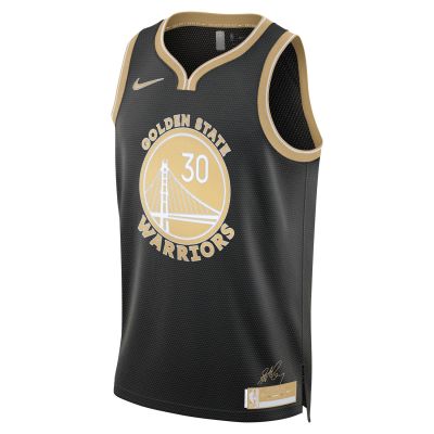Nike Dri-FIT Stephen Curry Golden State Warriors 2024 Select Series Swingman Jersey - Nero - Maglia