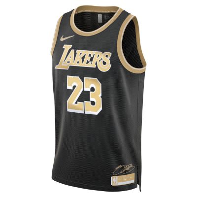 Nike Dri-FIT LeBron James Los Angeles Lakers 2024 Select Series Swingman Jersey - Nero - Maglia