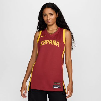 Nike Spain Wmns Limited Basketball Jersey - Rosso - Maglia