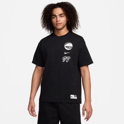 Nike Max90 Basketball Tee Black - Nero - Maglietta a maniche corte