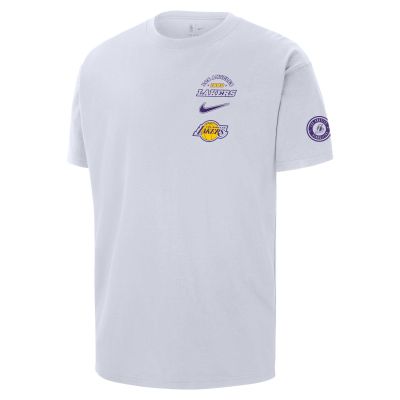 Nike NBA Los Angeles Lakers Tee - Blanc - Maglietta a maniche corte