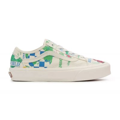 Vans Old Skool Tapered Shoes Eco Theory - Blanc - Scarpe