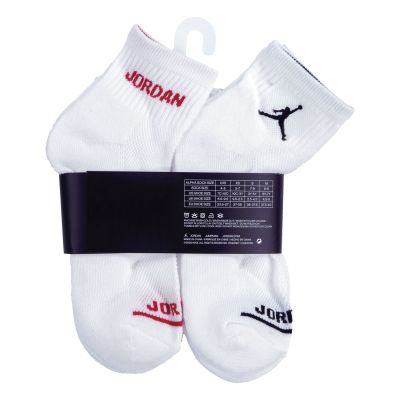 Jordan Legend Ankle 6PK  White - Blanc - Calzini