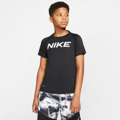 Nike Pro Kids Training Top - Nero - Maglietta a maniche corte