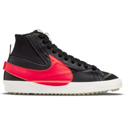 Nike Blazer Mid '77 Jumbo "Black Bright Crimson" - Nero - Scarpe