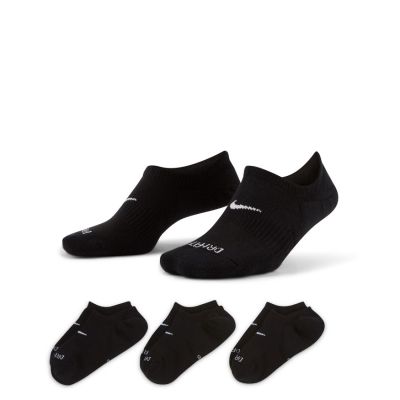 Nike Everyday Plus Cushioned Wmns Training Footie Socks 3-Pack Black - Nero - Calzini