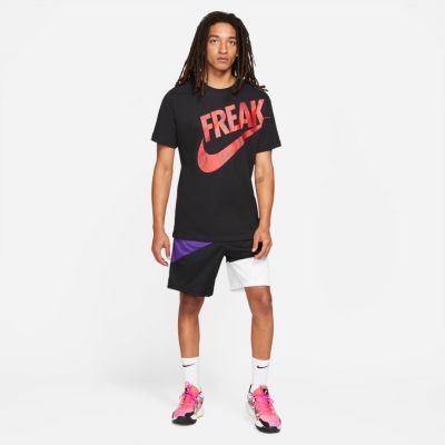 Nike Dri-Fit Giannis "Freak" Printed Basketball Tee - Nero - Maglietta a maniche corte