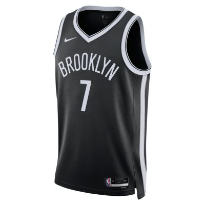 Nike Dri-FIT NBA Brooklyn Nets Icon Edition 2022/23 Swingman Jersey - Nero - Maglia
