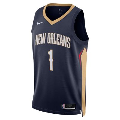Nike Dri-FIT NBA New Orleans Pelicans Icon Edition 2022/23 Swingman Jersey - Blu - Maglia