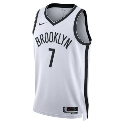 Nike Dri-FIT NBA Brooklyn Nets Association Edition 2022/23 Swingman Jersey - Blanc - Maglia
