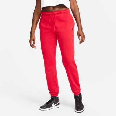 Jordan Essentials Fleece Wmns Pants - Rosso - Pantaloni
