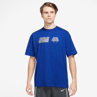 Nike NBA Team 31 Courtside Max 90 Tee - Blu - Maglietta a maniche corte