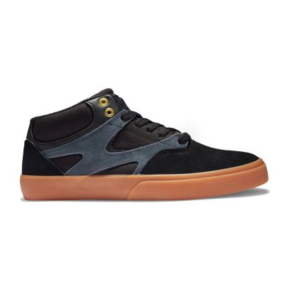 DC Shoes Kalis Vulc Mid Skate - Nero - Scarpe