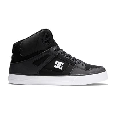 DC Shoes Pure High Top WC Black/Black/White - Nero - Scarpe