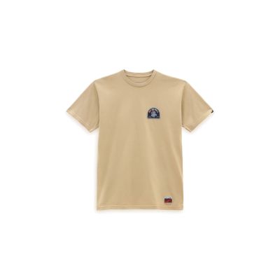 Vans Outdoor Club T-Shirt - Marrone - Maglietta a maniche corte