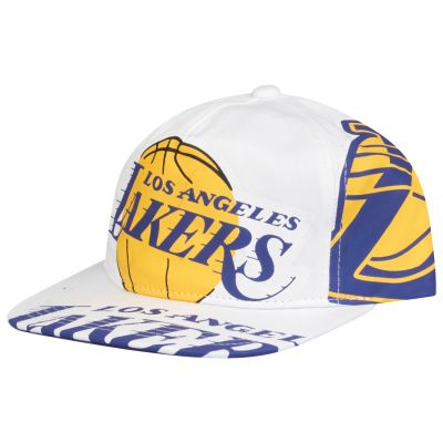 Mitchell & Ness NBA Los Angeles Lakers In Your Face Deadstock Hwc Snapback - Blanc - Cappello