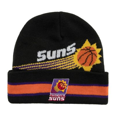 Mitchell & Ness NBA Phoenix Suns Swingman Cuff Knit Hwc - Nero - Cappello