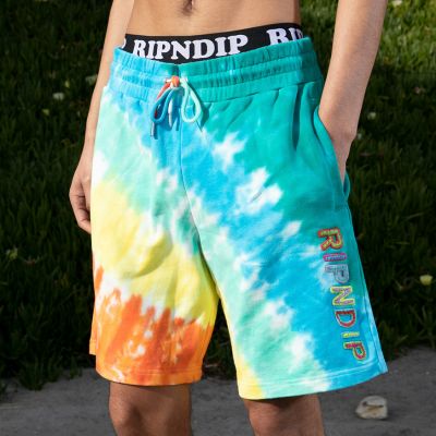 Rip N Dip Prisma Sweatshorts - Multicolor - Pantaloncini