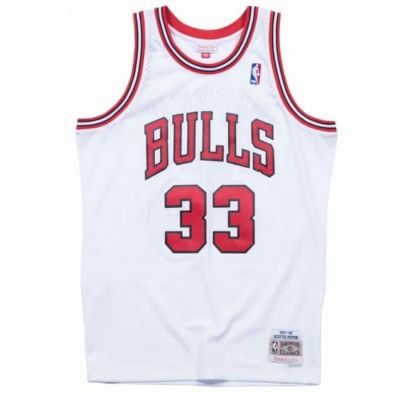 Mitchell & Ness Chicago Bulls Scottie Pippen Swingman Jersey White - Blanc - Maglia