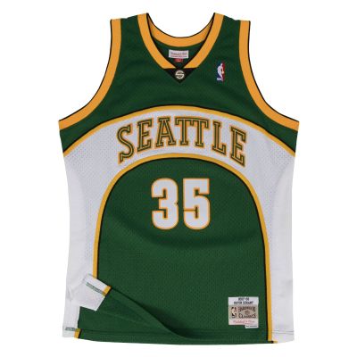 Mitchell & Ness NBA Seattle Supersonics 07 Kevin Durant Swingman Road Jersey - Verde - Maglia