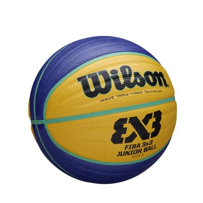 Wilson FIBA 3X3 Junior Basketball Size 5 - Giallo - Sfera