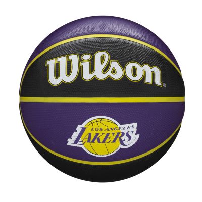 Wilson NBA Team Tribute Basketball LA Lakers Size 7 - Viola - Sfera