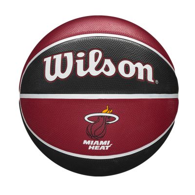 Wilson NBA Team Tribute Basketball Miami Heat - Nero - Sfera