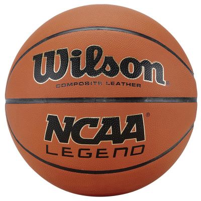 Wilson NCAA Legend Basketball Orange/Black Size 7 - Arancia - Sfera