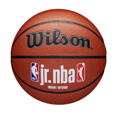 Wilson JR NBA Fam Logo Indoor Outdoor Basketball - Marrone - Sfera