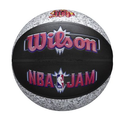 Wilson NBA Jam Indoor Outdoor Basketball Size 7 - Nero - Sfera