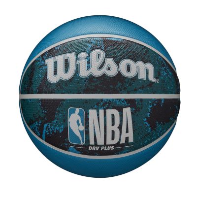 Wilson NBA DRV Plus Vibe Basketball Black/Blue Size 5 - Blu - Sfera